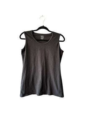 5/$25 Mod Bod Women's Black Cotton Tank Top